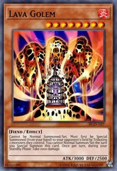Lava Golem - RA01-EN001 - Quarter Century Secret Rare - 1st Edition